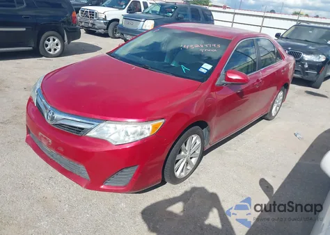 2012 Toyota Camry Le z USA, uszkodzony, nr VIN 4T4BF1FK6CR192111